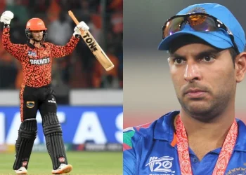 Yuvraj Singh gives Abhishek Sharma more encouragement after yet another vicious blow: "Your time is coming round the corner."