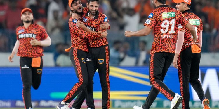 'Love playing alongside this bloke!' Following their victory over RR, Pat Cummins praises Bhuvneshwar Kumar