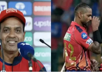Before the Punjab Kings' match against Chennai in the 2024 IPL, bowling coach Sunil Joshi discloses the injury status of captain Shikhar Dhawan.”