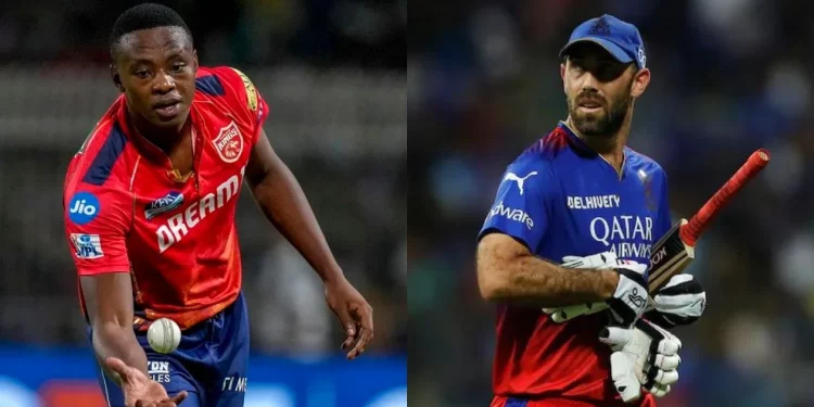 In IPL 2024, in Match 58 between PBKS and RCB, why aren't Glenn Maxwell and Kagiso Rabada participating?