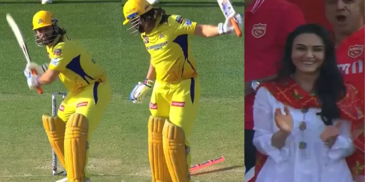 IPL 2024: A viral video of Preity Zinta reacting to MS Dhoni's golden duck against PBKS goes viral