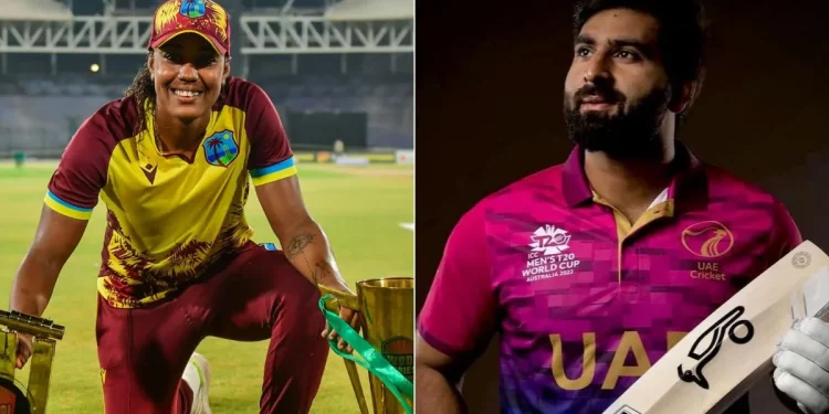 Muhammad Waseem and Hayley Matthews were named the April ICC Players of the Month.