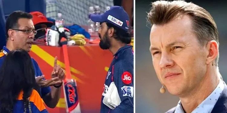 Brett Lee comments on the LSG owners' point of issue with KL Rahul, saying, "There is a place behind closed doors."
