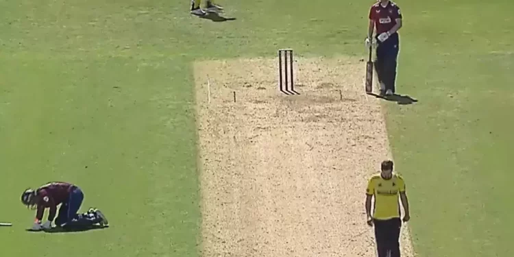 Chris Wood's sportsmanship in not running out Matthew Parkinson