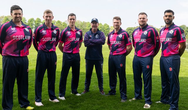 John Blain plays Scotland Cricket after the release from accusations of racist behaviour