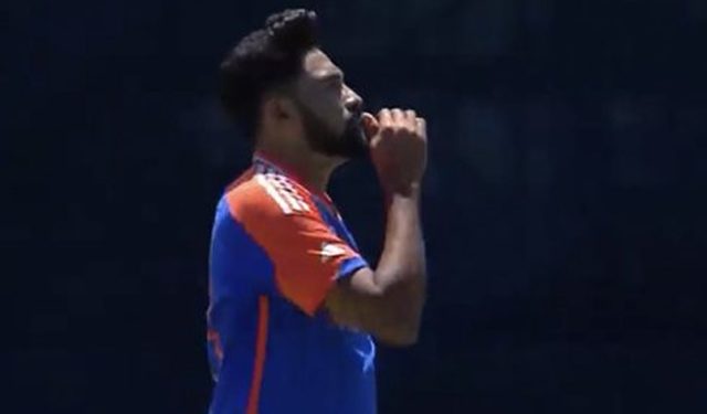IND vs BAN: Mohammed Siraj lobs ball to square leg after ball slips away in T20 World Cup preparation