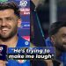 Funny incident between AFG vs PNG as Rashid Khan tries to ruin Fazalhaq Farooqi's post-match interview