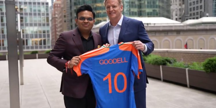 See the viral footage of BCCI Secretary Jay Shah with NFL Commissioner Roger Goodell