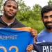 Watch: Jasprit Bumrah attempts American football and meets NFL legend Micah Parson