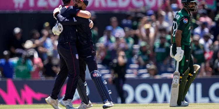 When Pakistan lost to the United States in the T20 World Cup, a US representative made the snide comment, "often get in trouble."