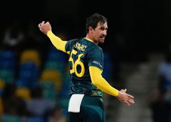 T20 World Cup 2024: Mitchell Starc leaves Oman match early through injury worry