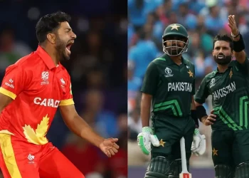 T20 World Cup 2024: Kaleem Sana of Canada attacks on friend Babar Azam's wicket