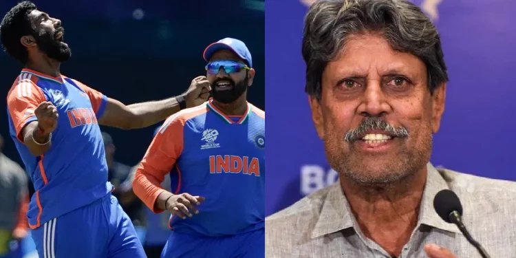 Rohit Sharma should open bowling in T20Is with Jasprit Bumrah, according to Kapil Dev, who says, "This is not a Test match."