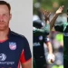 Rusty Theron asks Haris Rauf about ball tampering during USA game