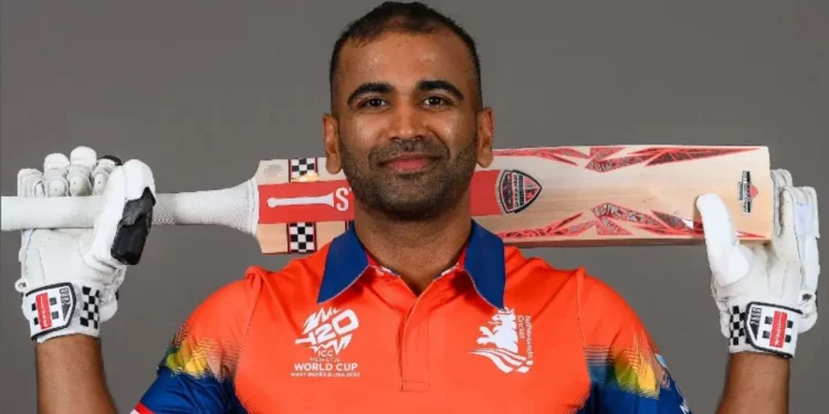Why is Teja Nidamanuru not participating in the 27th match of the T20 World Cup 2024 between the Netherlands and Bangladesh?