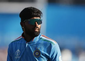 Hardik Pandya's photo appears on West Indies' scorecard vs. PNG in T20 World Cup 2024