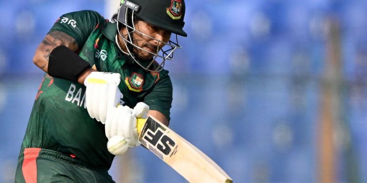 Why is Soumya Sarkar not participating in Match 21 of the T20 World Cup 2024 between SA vs BAN?