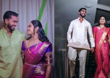 Venkatesh Iyer marries Shruti Raghunathan