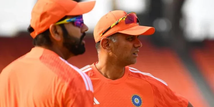 "What a tremendous role model," Rohit says of Dravid's lasting impact on his career