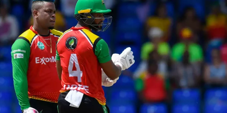 CPL 2024: Guyana Amazon Warriors retain nine players, including Shimron Hetmyer and Shai Hope