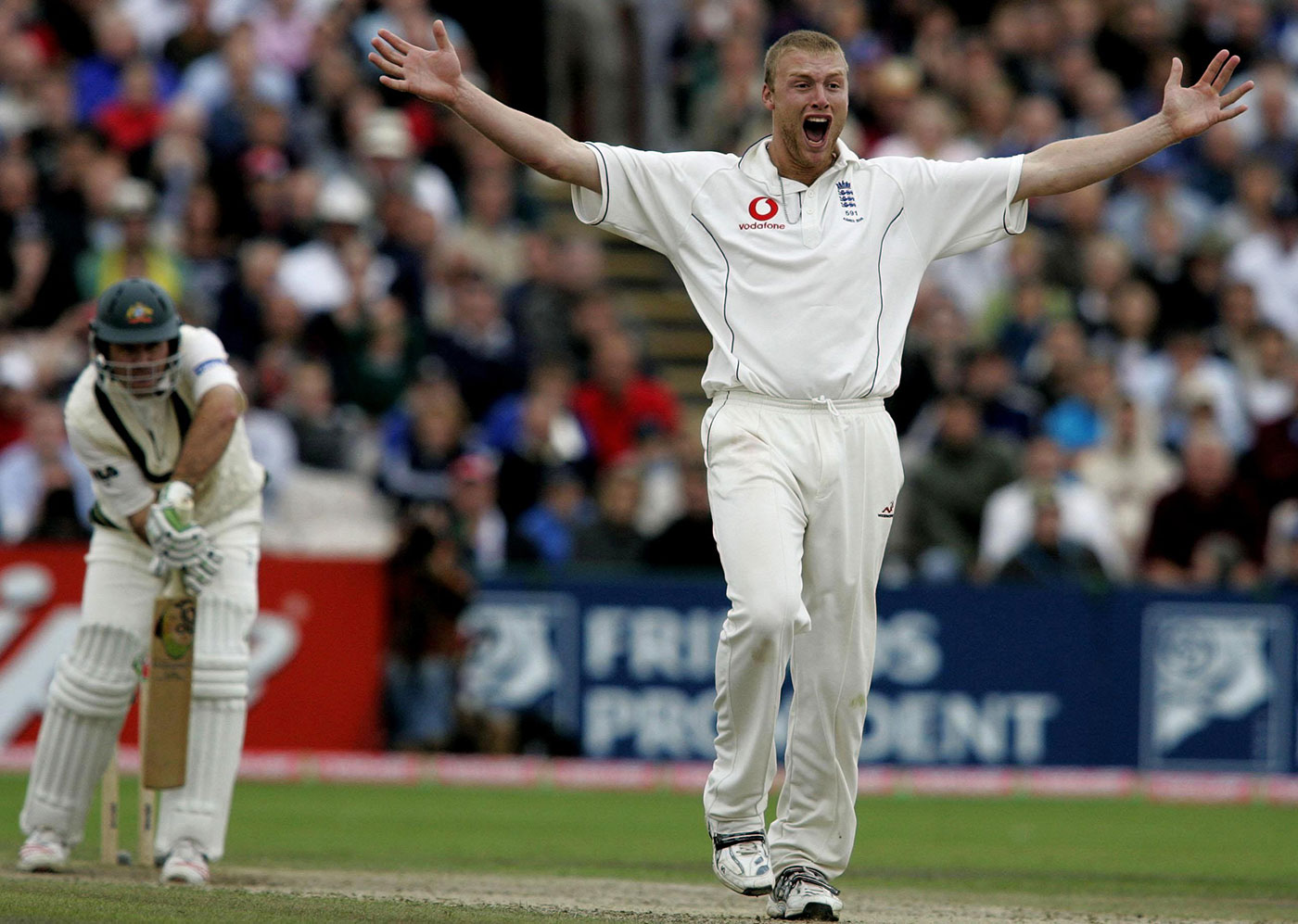 Andrew Flintoff.