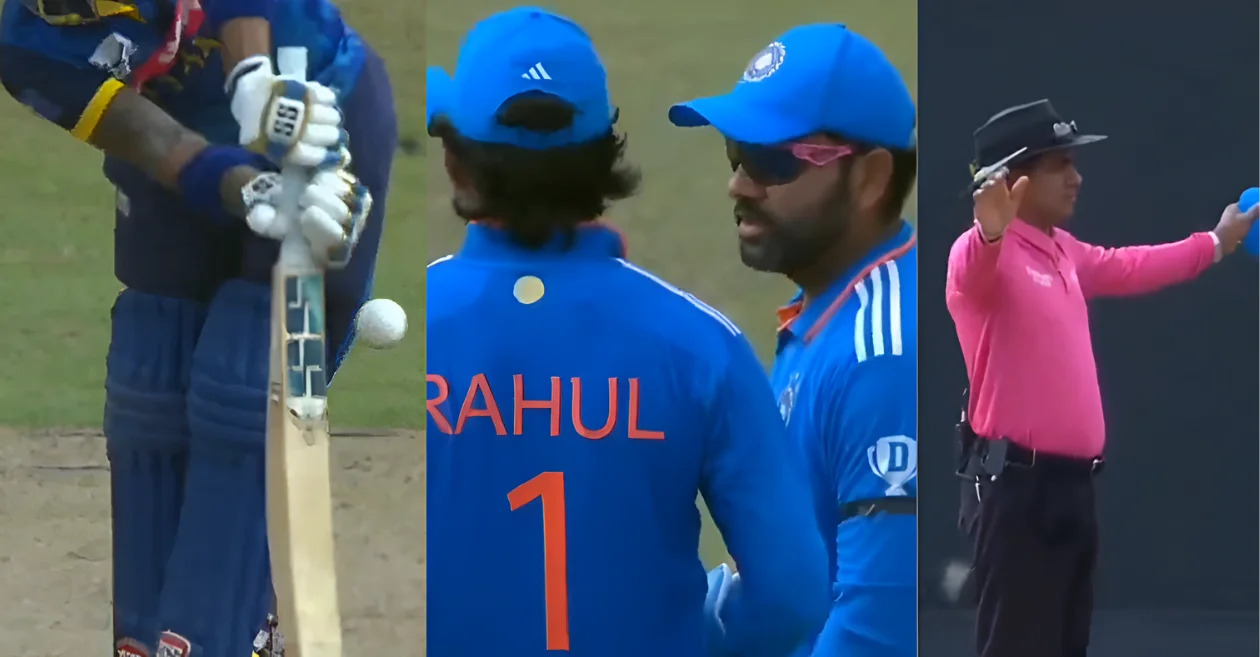 'IPL wala rule hai kya?'- KL Rahul to Rohit Sharma for reviewing wide during the first ODI between India and Sri Lanka