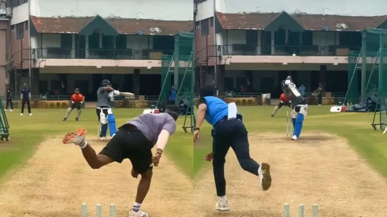 Watch: KL Rahul training at NCA nets before the Duleep Trophy