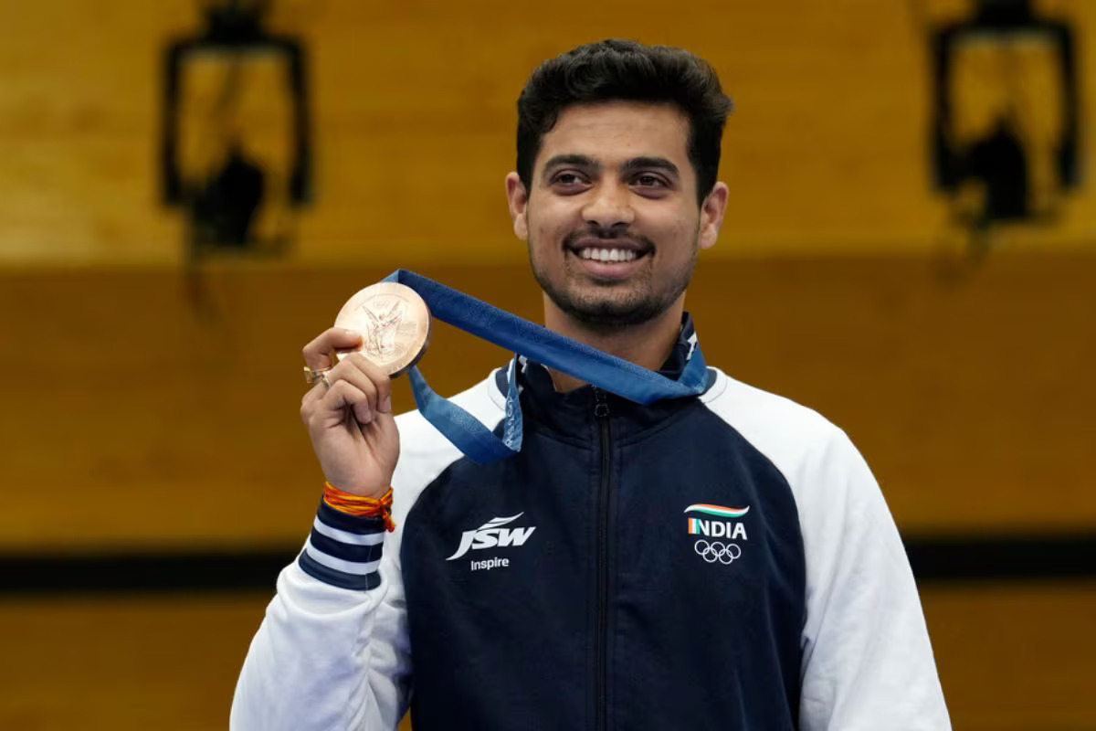 Twitter Reactions: Cricketers ecstatic as Swapnil Kusale wins historic Bronze at Paris Olympics 2024