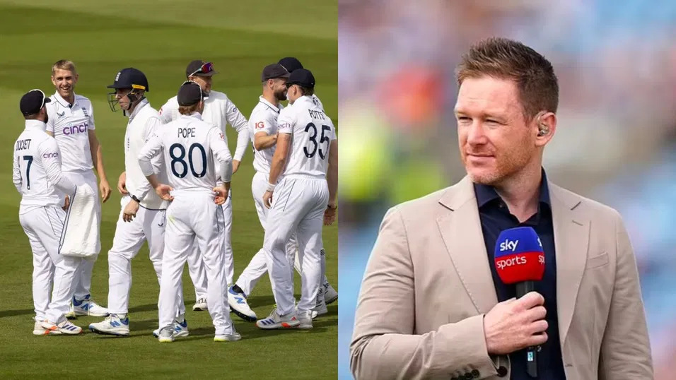 "Questionable decision on a turning pitch" is how Eoin Morgan described Ollie Pope's decision to leave the game because of poor lighting