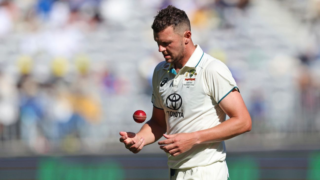 Josh Hazlewood ruled out of Adelaide Test; Sean Abbott and Brendan Doggett join to team