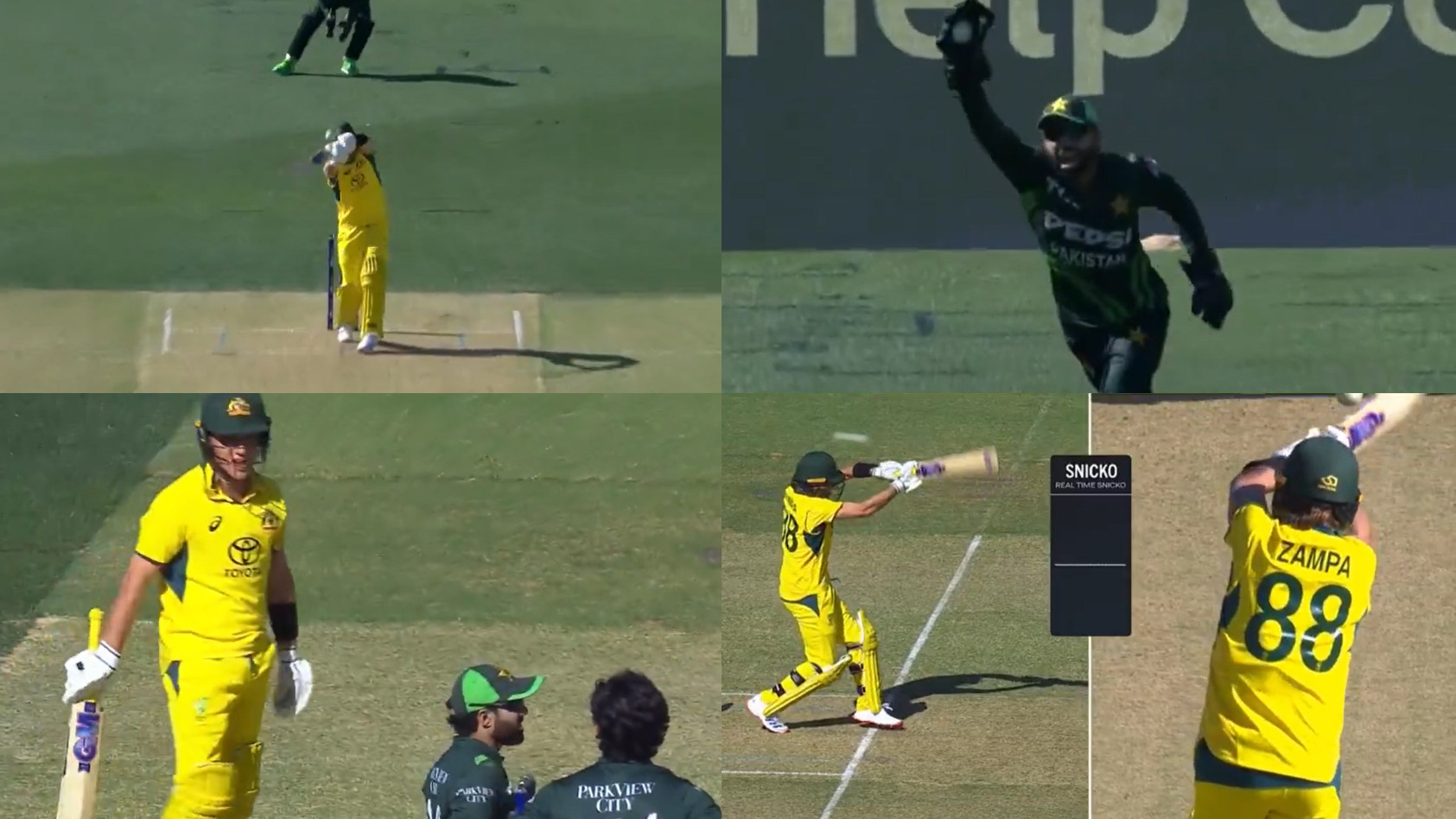 AUS vs PAK 2024: Mohammad Rizwan and Adam Zampa engage in hilarious DRS banter