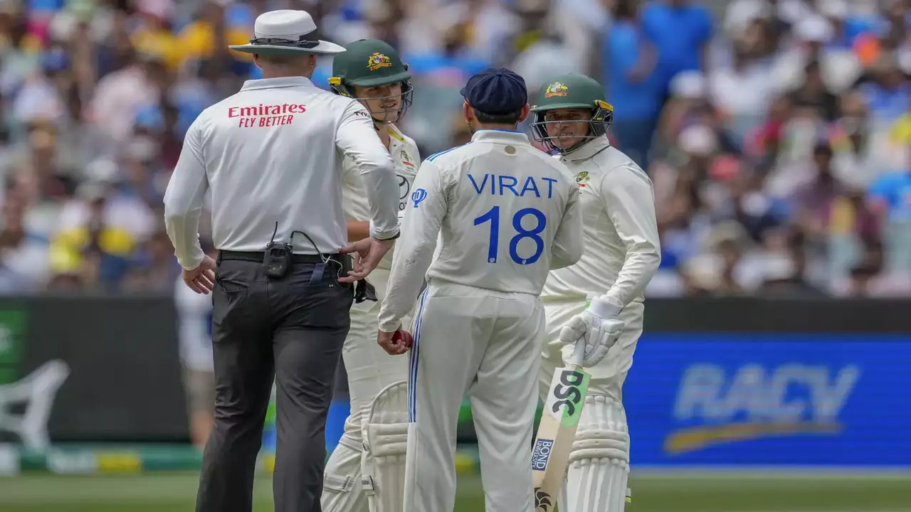 WATCH: Virat Kohli, Sam Konstas engage in war of words after shoulder bump at MCG