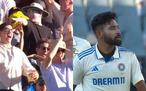 WATCH: Adelaide crowd boos Mohammed Siraj after animated send-off gesture for Travis Head