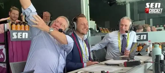 WATCH: Ian Healy imitate Jasprit Bumrah's action in commentary box