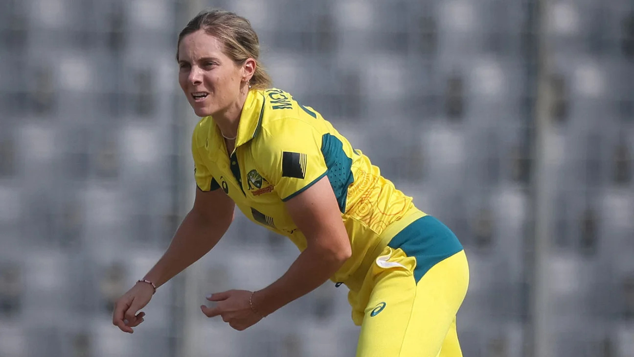 Sophie Molineux ruled out of ODI series against New Zealand Women due to knee injury