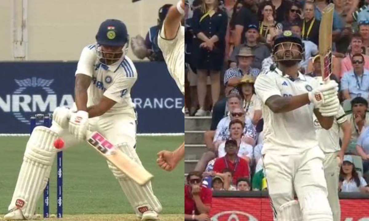Watch: Nitish Reddy's amazing reverse ramp six against Scott Boland in Adelaide Test