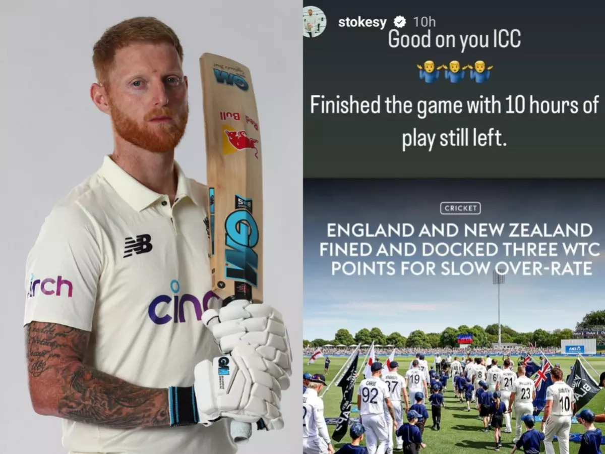 'Good on you ICC'- Ben Stokes reacts to England's slow over-rate sanctions in first Test
