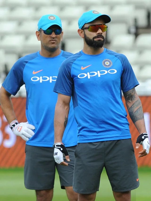 Dhoni and Virat