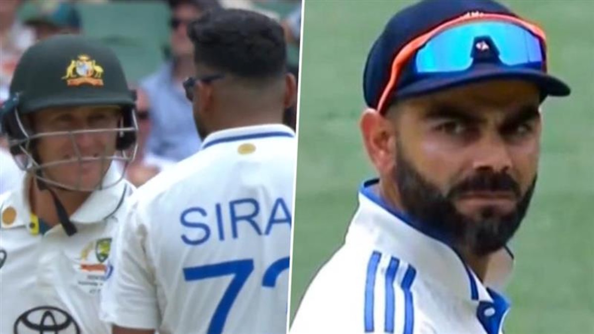 WATCH: 'Has ke baat nahi karna inse'- Virat Kohli tells Mohammed Siraj on Day 1 of 4th Test
