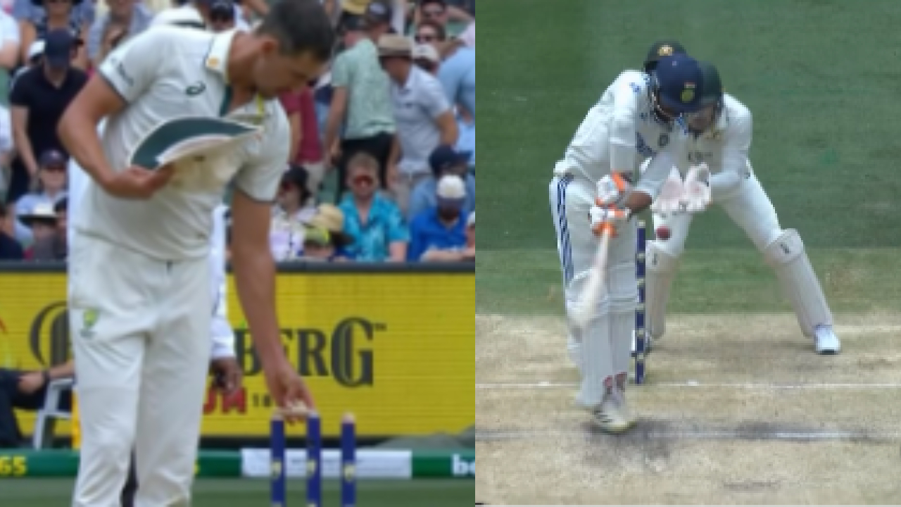 Watch: Mitchell Starc's bail-swap trick brings Ravindra Jadeja's wicket for Australia