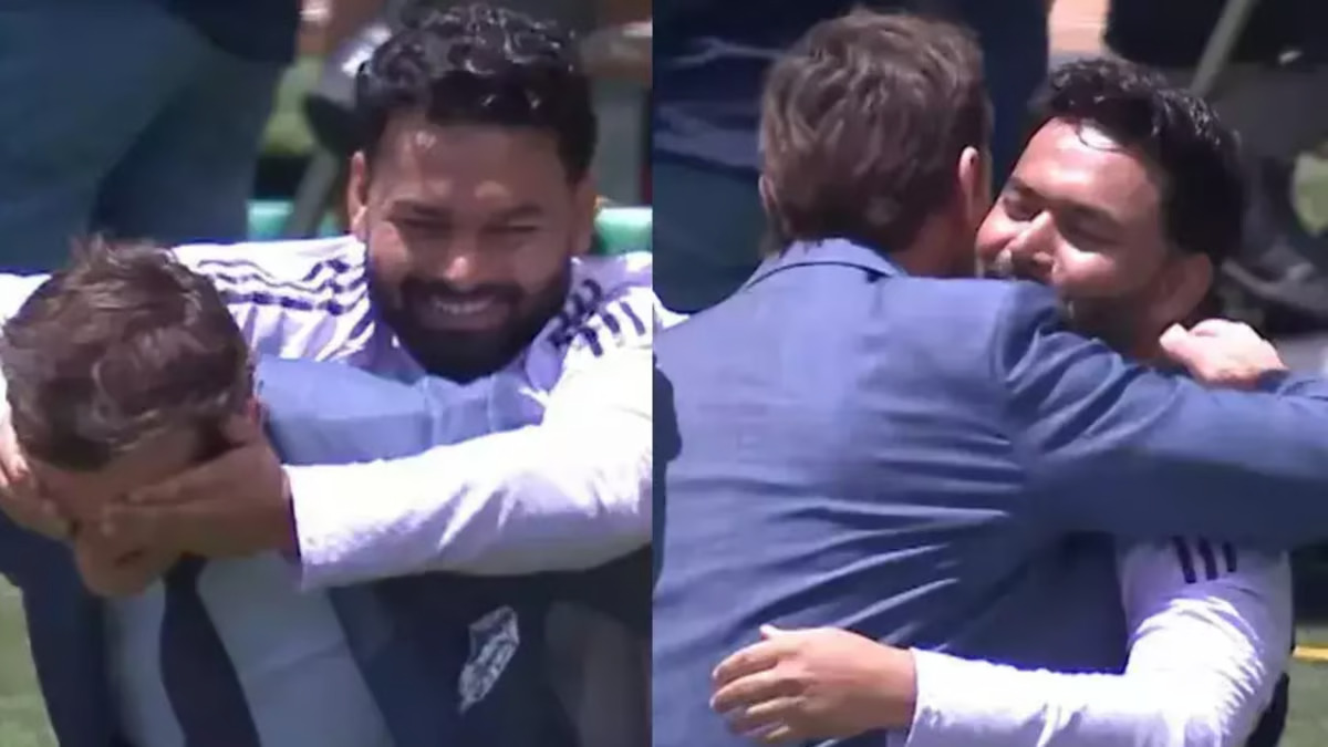Watch: Rishabh Pant blindfolds Adam Gilchrist in funny prank, he reacts