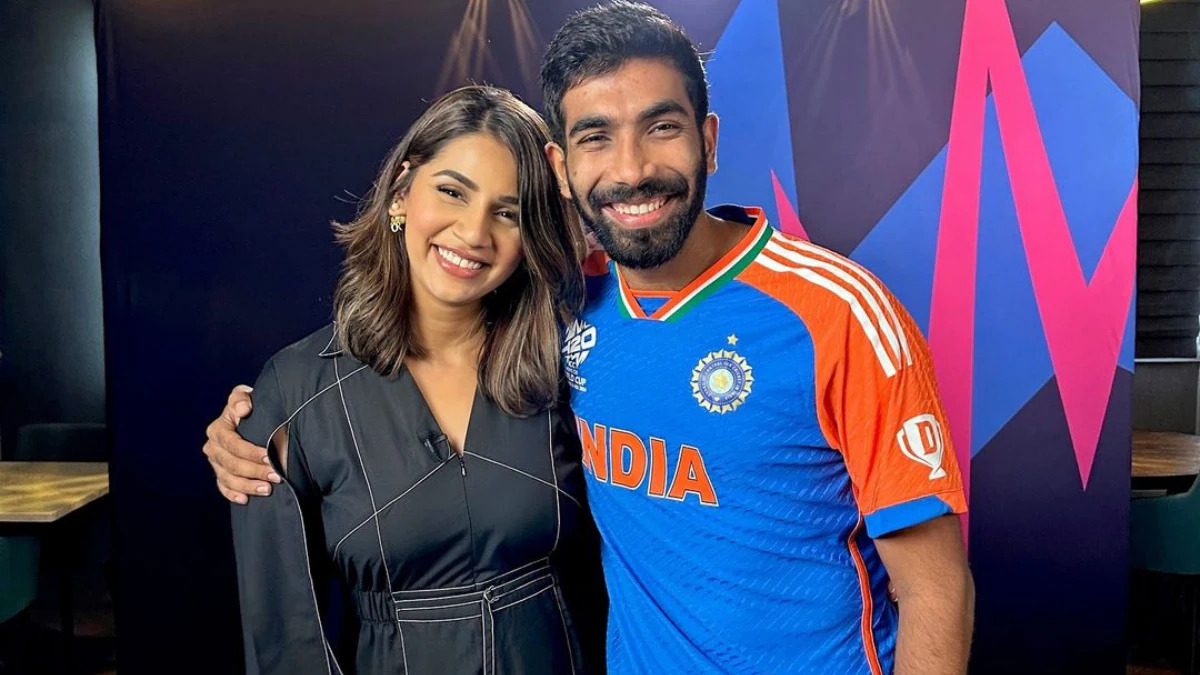 'Matcha and cute boy'- Sanjana Ganesan shares sweet Instagram story of outing with husband Jasprit Bumrah