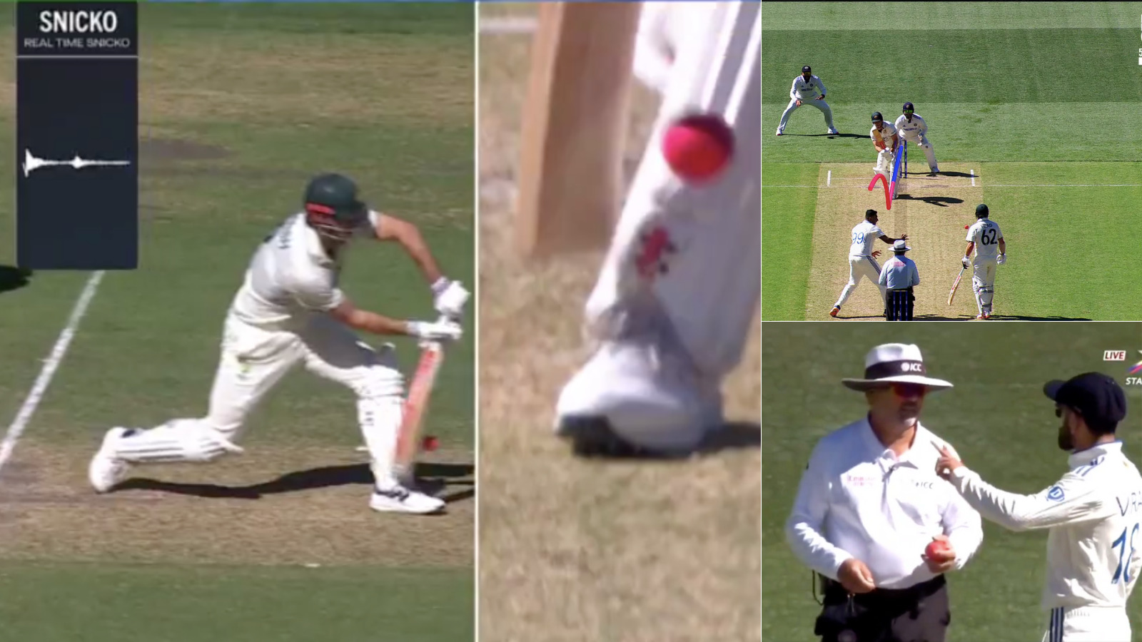 Watch: Virat Kohli reminds umpire of KL Rahul's controversial Perth dismissal after Marsh's decision in Adelaide Test