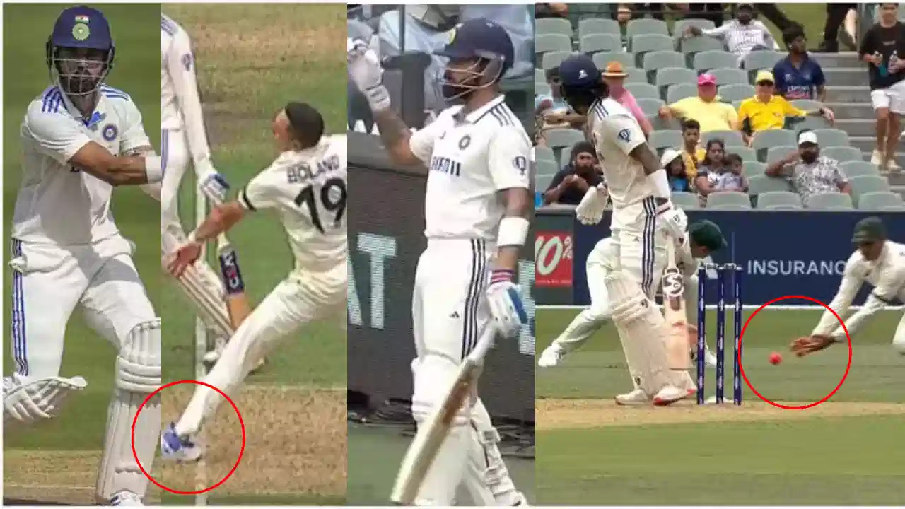 WATCH: No-ball saves KL Rahul in Adelaide, Usman Khawaja drops him in same over