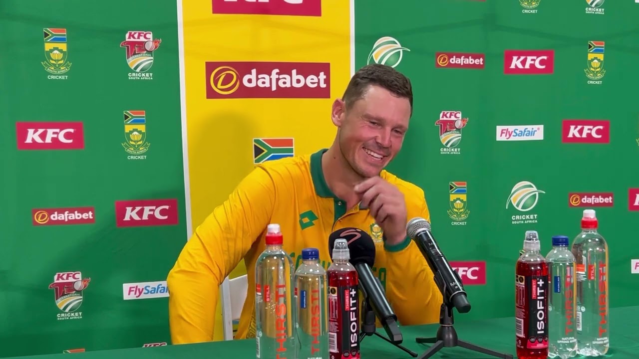 'That feeling was not great' - George Linde on missing team bus before giving match win performance vs Pakistan
