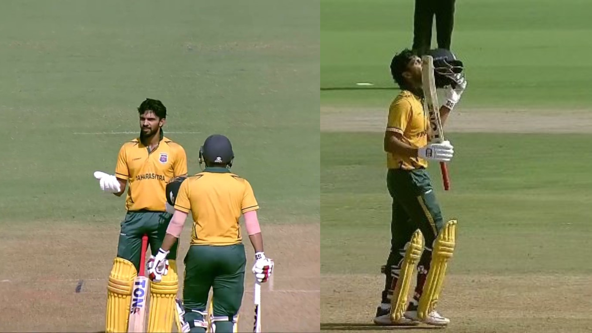 Vijay Hazare Trophy 2024-25: Ruturaj Gaikwad scores unbeaten century to orchestrate Maharashtra's win