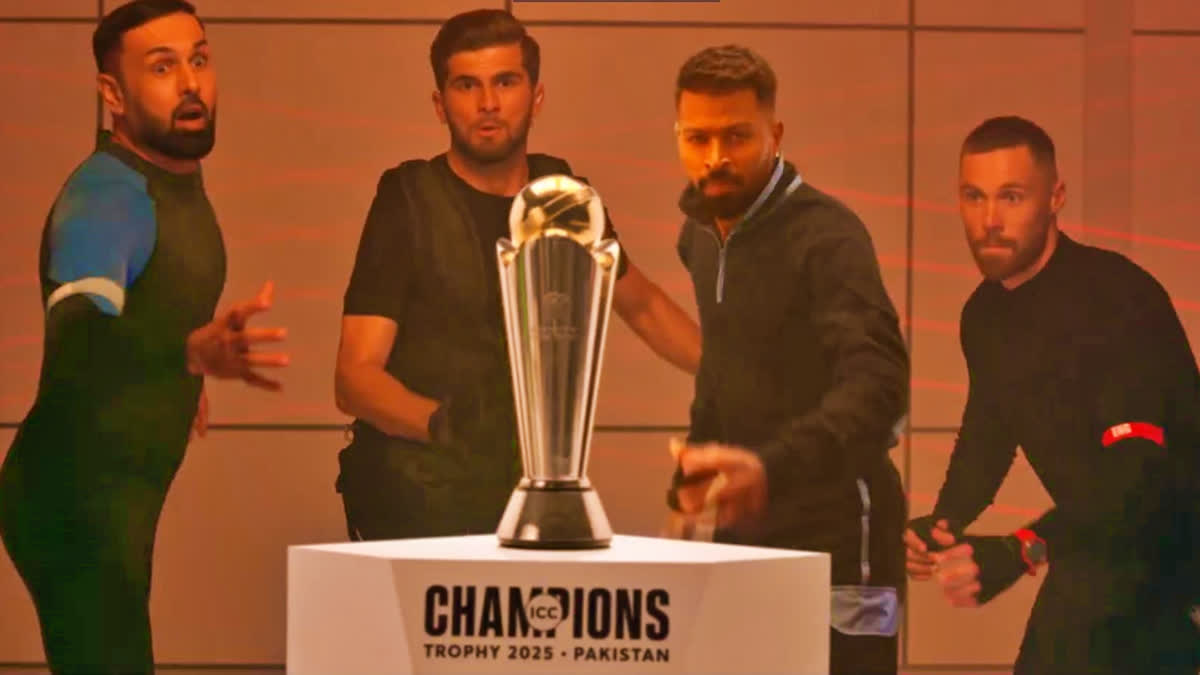 ICC launches Champions Trophy 2025 promotional campaign 'All On The Line'