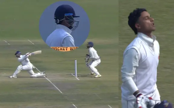 Ranji Trophy 2024-25: Virat Kohli upset as Ayushi Badoni falls for 99 vs Railways