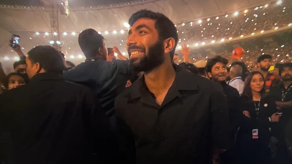 Watch: Jasprit Bumrah attends Coldplay Ahmedabad concert, Chris Martin dedicates special song