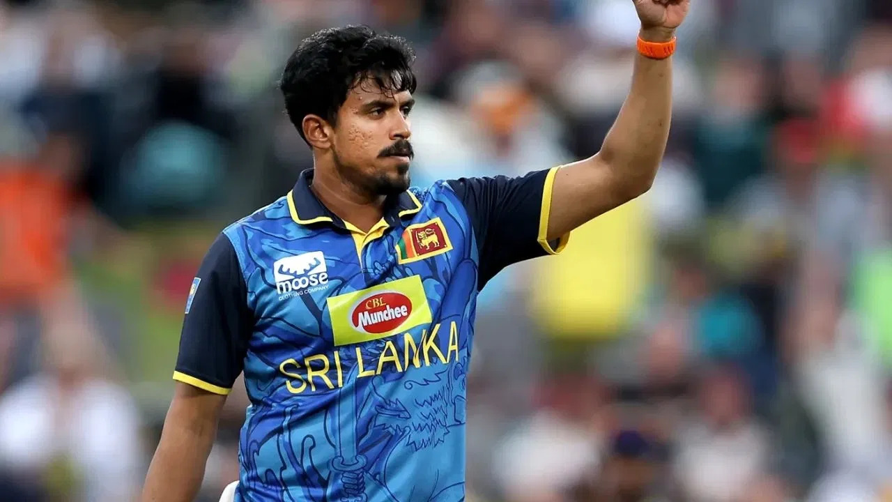 Maheesh Theekshana earns career-best 3rd rank in ICC Men's ODI Bowling Rankings